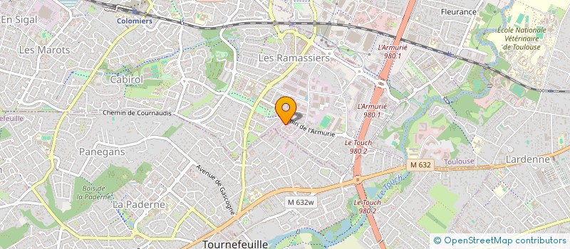 localisation de l'entreprise SARL PRO-POSE à COLOMIERS