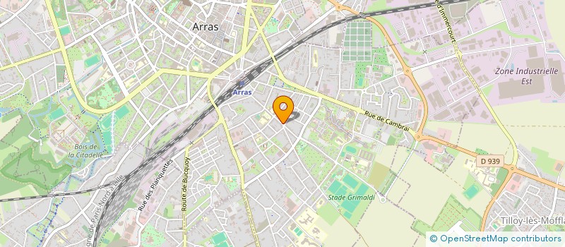 localisation de l'entreprise SARL PRO SERVICES à ARRAS
