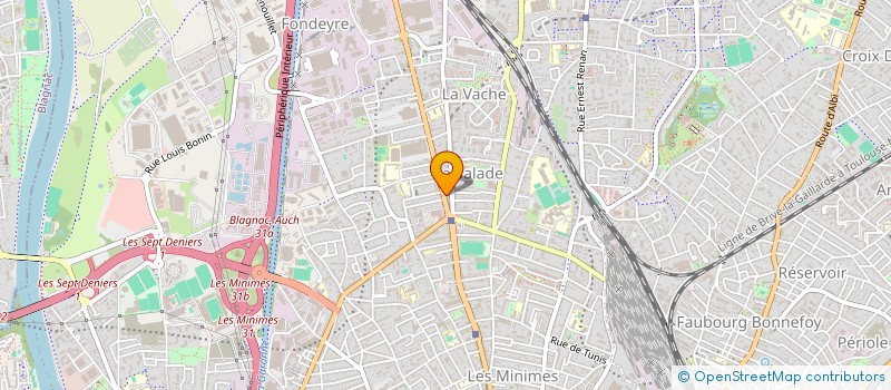 localisation de l'entreprise SARL PRO T.T. à TOULOUSE