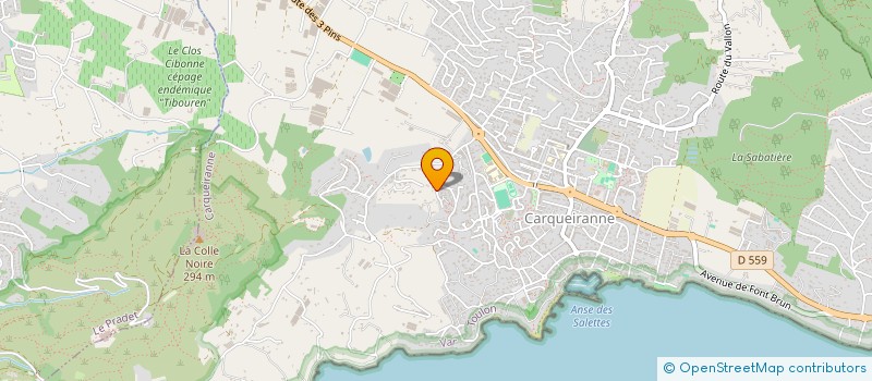localisation de l'entreprise SARL PROBAT DIFFUSION  CARQUEIRANNE