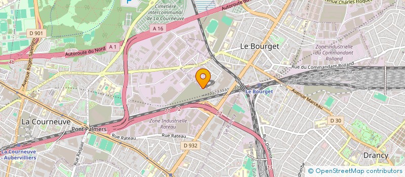 localisation de l'entreprise SARL PROBATIM à LE BOURGET