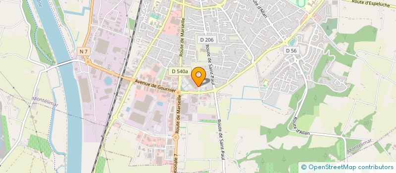 localisation de l'entreprise SARL PROCCASIONS à MONTELIMAR