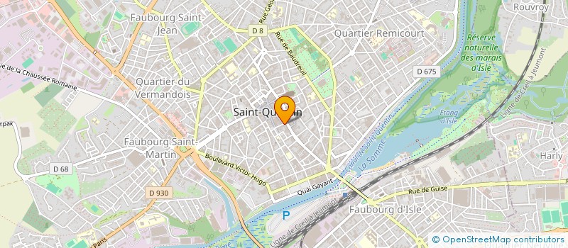 localisation de l'entreprise SARL PROCEL CONSULTING  SAINT-QUENTIN