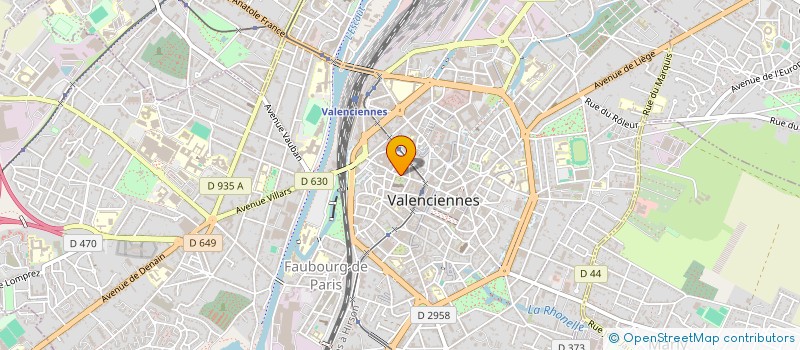 localisation de l'entreprise SARL PROCESS à VALENCIENNES