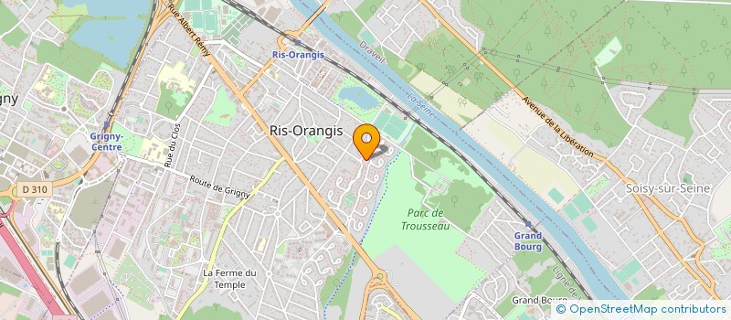 localisation de l'entreprise SARL PRODIF à RIS ORANGIS