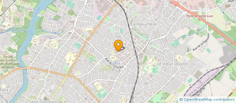 localisation de l'entreprise SARL PRODUITS ET DELICES D'ORIENT à NANTES