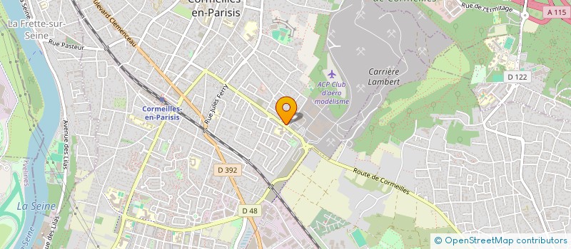 localisation de l'entreprise SARL PROFFACE  CORMEILLES-EN-PARISIS