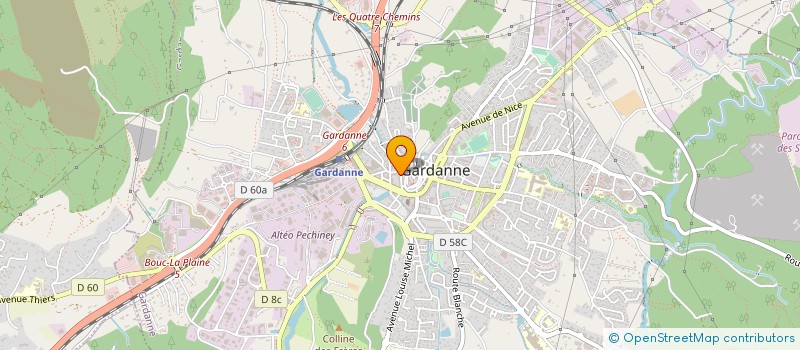 localisation de l'entreprise SARL PROFUMO à GARDANNE