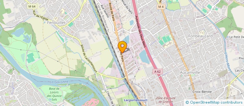 localisation de l'entreprise SARL PROGAGNE à GAGNAC-SUR-GARONNE