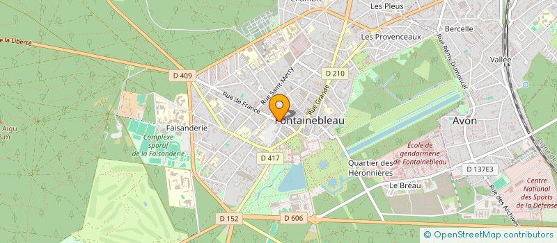 localisation de l'entreprise SARL PROGRES PLUS à FONTAINEBLEAU
