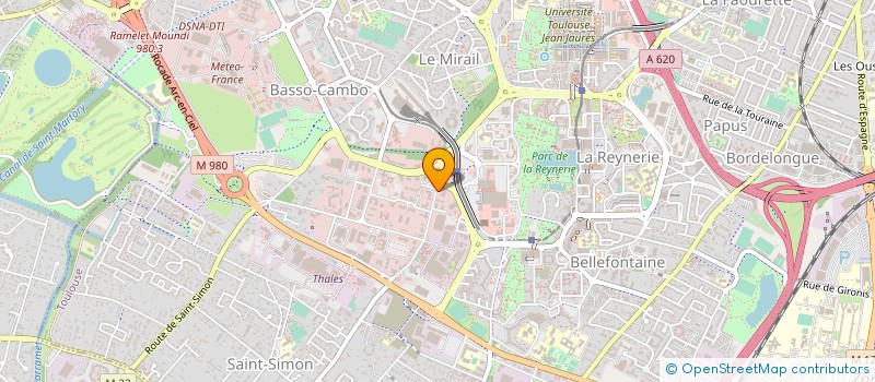 localisation de l'entreprise SARL PROGRESS à TOULOUSE