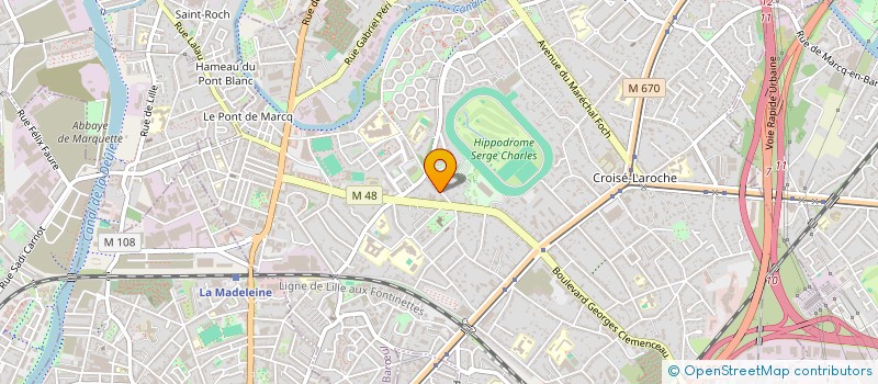 localisation de l'entreprise SARL PROGRESS à MARCQ-EN-BARŒUL