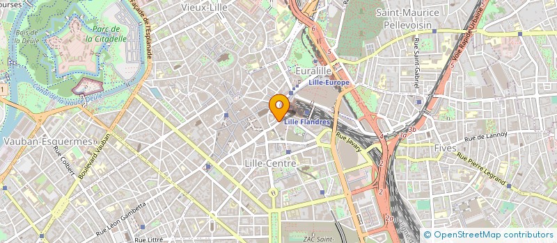 localisation de l'entreprise SARL PROGRETEX à LILLE