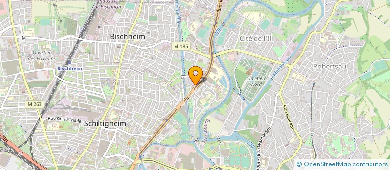 localisation de l'entreprise SARL PROMACOR  BISCHHEIM