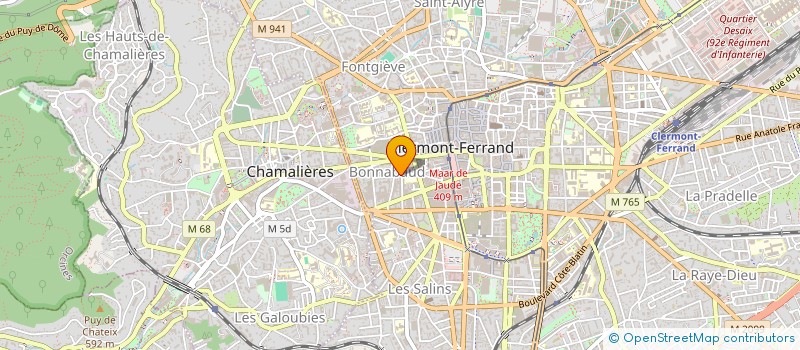 localisation de l'entreprise SARL PROMEDIAS à CLERMONT-FERRAND
