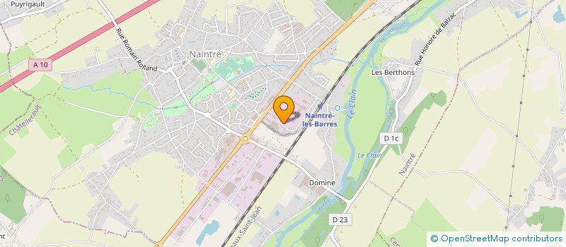 localisation de l'entreprise SARL PROMEG à NAINTRE