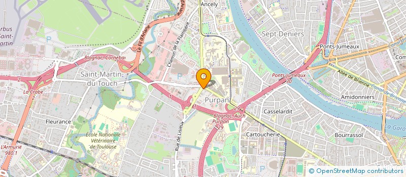 localisation de l'entreprise SARL PROMELI à TOULOUSE