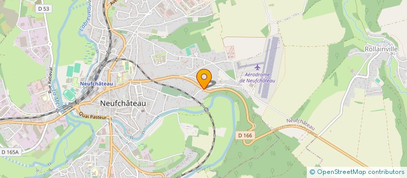 localisation de l'entreprise SARL PROMETHEE FORMATION  NEUFCHATEAU