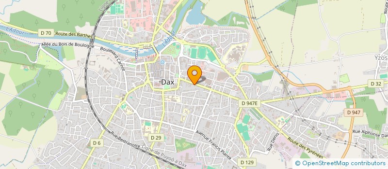 localisation de l'entreprise SARL PROMO GESTION 2 à DAX