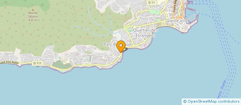 localisation de l'entreprise SARL PROMOCAMP DIFFUSION à AJACCIO