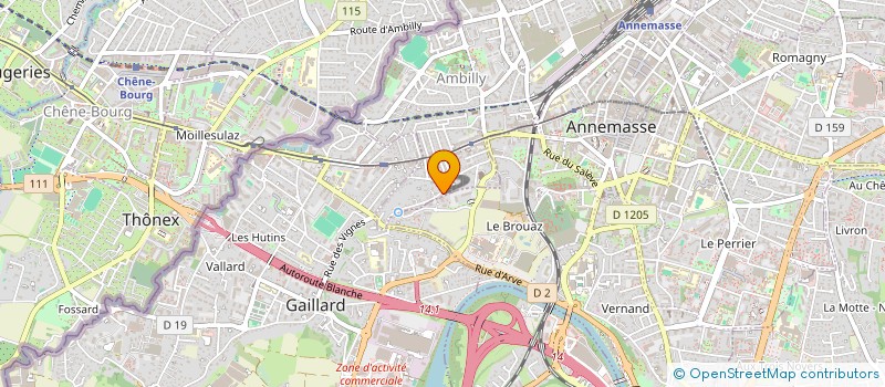 localisation de l'entreprise SARL PROMOCO à AMBILLY