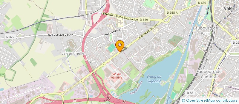 localisation de l'entreprise SARL PROMOLIVRE  LA SENTINELLE