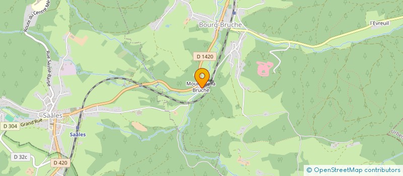 localisation de l'entreprise SARL PROMONT  RANRUPT