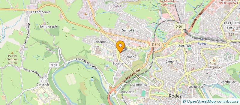 localisation de l'entreprise SARL PROMOVILLE à RODEZ