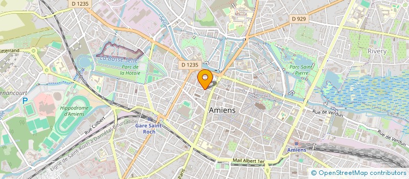localisation de l'entreprise SARL PRONTO PIZZA à AMIENS