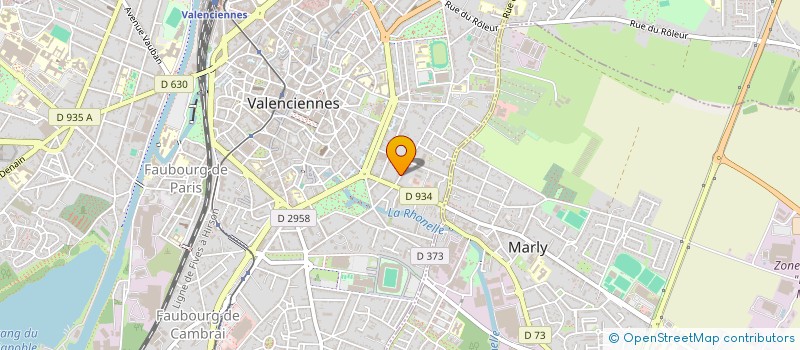 localisation de l'entreprise SARL PROPAMED  VALENCIENNES