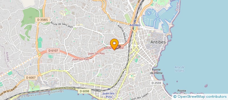 localisation de l'entreprise SARL PROPRE ET NET à ANTIBES