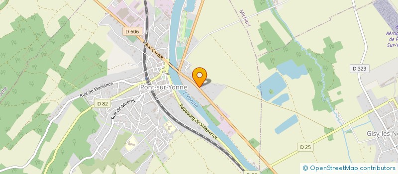localisation de l'entreprise SARL PROSPER à PONT-SUR-YONNE