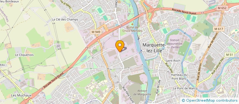 localisation de l'entreprise SARL PROSTOCK à MARQUETTE-LEZ-LILLE