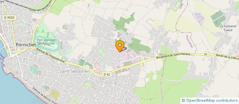localisation de l'entreprise SARL PROTELEC à PORNICHET