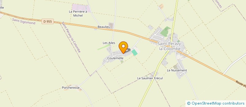 localisation de l'entreprise SARL PROTEX à SAINT-PERAVY-LA-COLOMBE