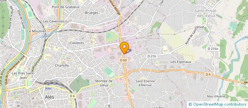 localisation de l'entreprise SARL PROTIN PELATAN  ALES