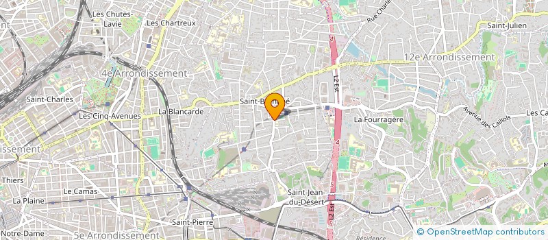 localisation de l'entreprise SARL PROTIS  MARSEILLE