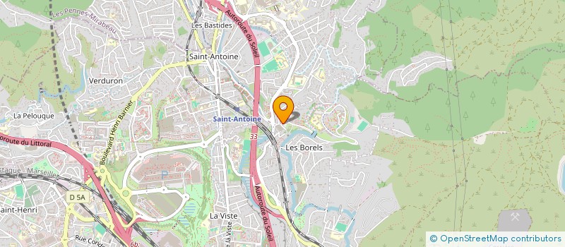 localisation de l'entreprise SARL PROTIS REALISATION  MARSEILLE