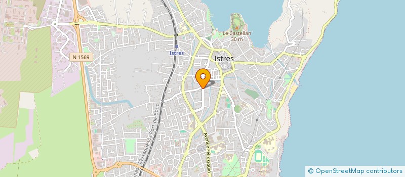 localisation de l'entreprise SARL PROVENCALE DE NETTOYAGE  ISTRES