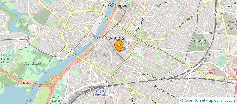 localisation de l'entreprise SARL PROVENCE CAFFE à ANGERS