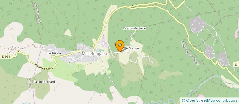 localisation de l'entreprise SARL PROVENCE DEBARDAGE  MALLEFOUGASSE-AUGES