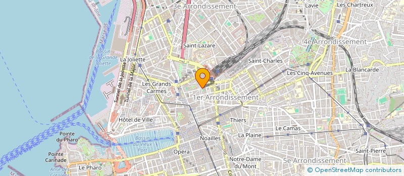localisation de l'entreprise SARL PROVENCE ESTAMPAGE à MARSEILLE