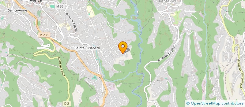 localisation de l'entreprise SARL PROVENCE IMMOBILIER CONSEIL  VENCE