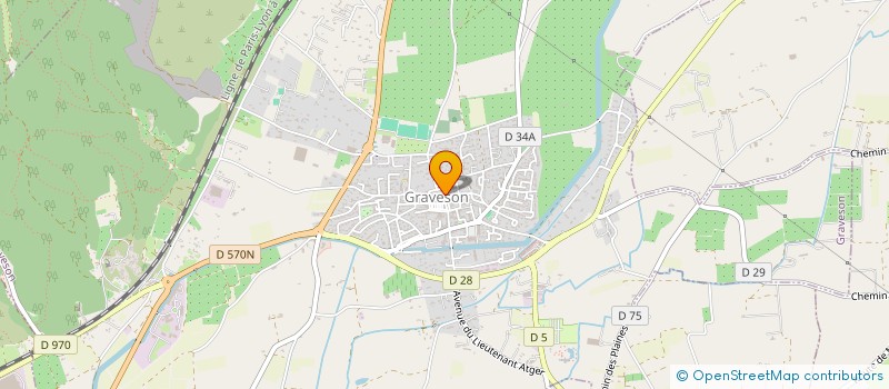 localisation de l'entreprise SARL PROVENCE TEXTILE DIFFUSION  GRAVESON