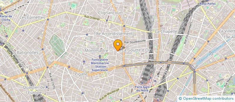 localisation de l'entreprise SARL PROVI-DENCE  PARIS