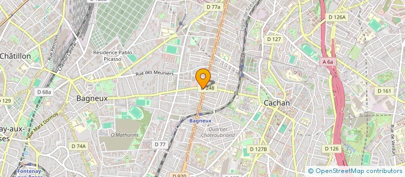 localisation de l'entreprise SARL PROVIDAL à BAGNEUX