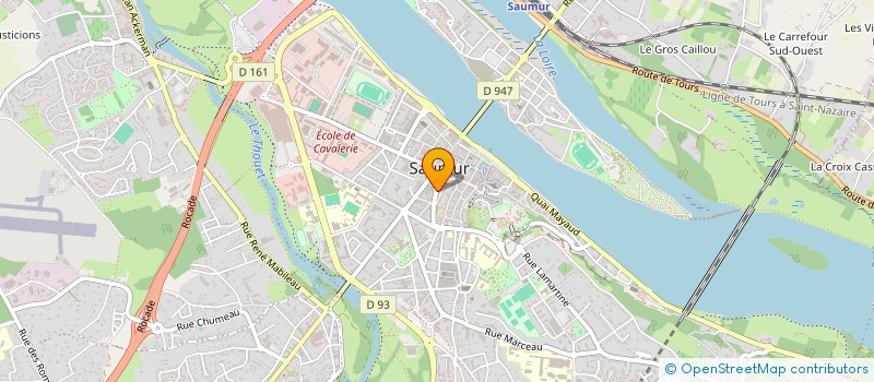 localisation de l'entreprise SARL PROXI SAUMUR à SAUMUR
