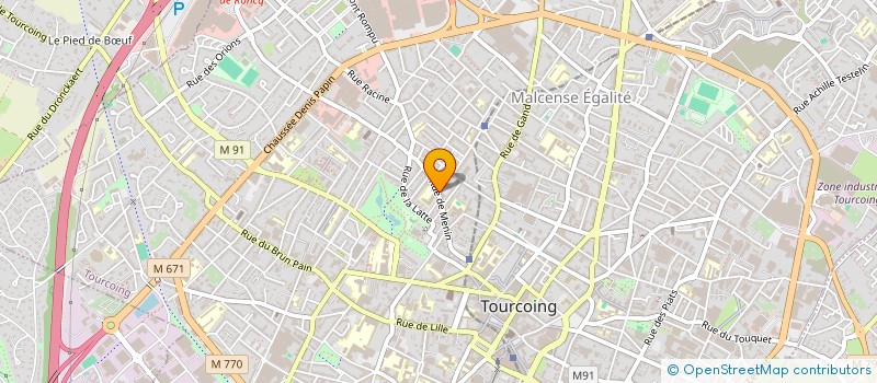 localisation de l'entreprise SARL PROXIALIMENTAIRE à TOURCOING