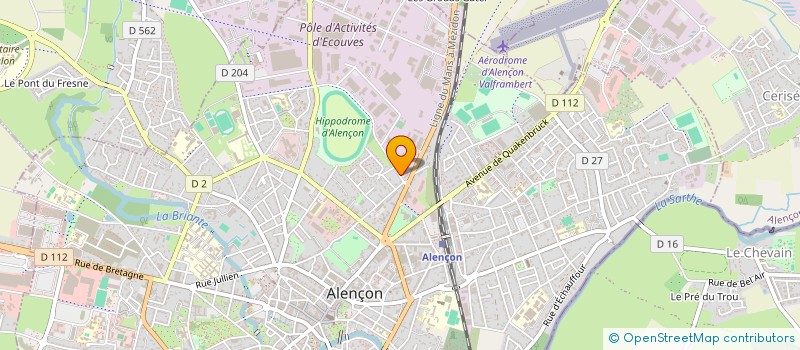 localisation de l'entreprise SARL PROXIMA DIFFUSION à ALENCON