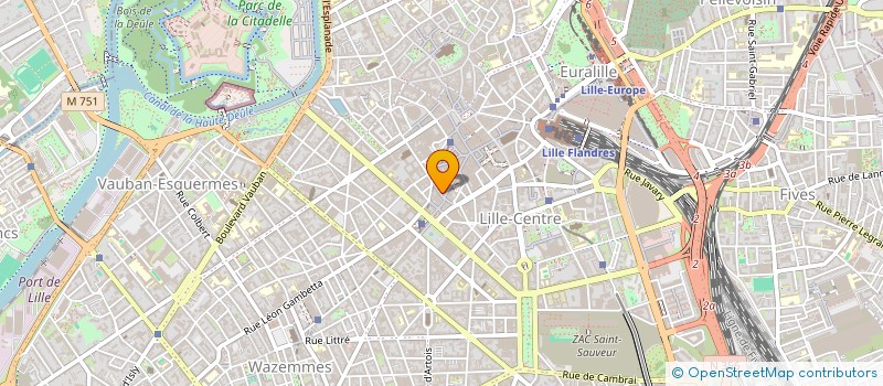localisation de l'entreprise SARL PROZANDO à LILLE